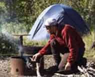 La p�che en pleine nature ...