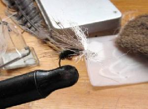 Montage de mouche