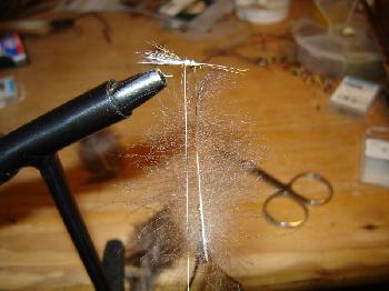 Montage de mouche