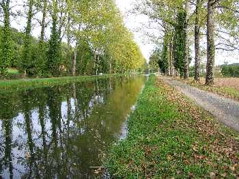 Petite sortie sur le canal de Lalinde.