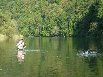 Fermeture de rêve sur la rivière San