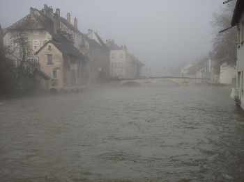 La Loue en crue