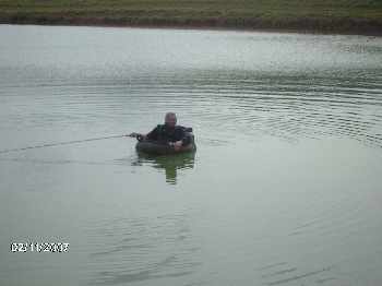 Float tube..