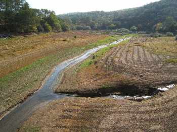 R�gion Provence aux lits secs.