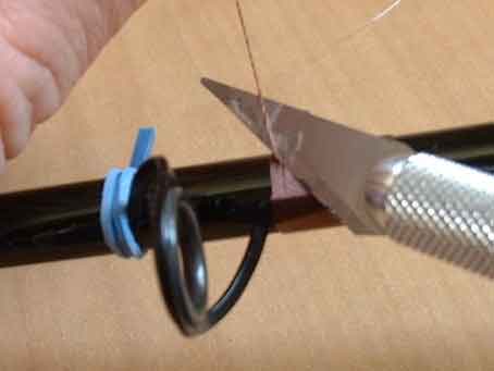 Montage canne � mouche