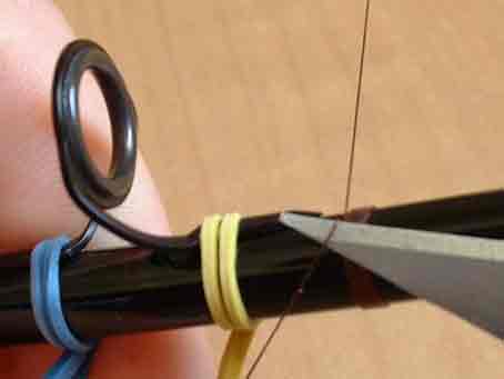 Montage canne � mouche