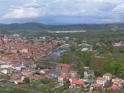 ALLIER - LANGEAC - p�che � la mouche
