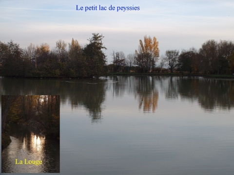 Louge - Peyssies petit lac - p�che � la mouche