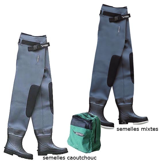 WADERS PANTALON NEOPRENE ASTUCIT + SAC A DOS