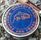 Ecusson gobages.com - P�che � la mouche