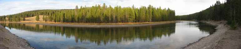 La Yellowstone river.
