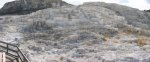 escalier de calcaire à Mammoth Hot Springs Agrandir